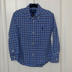Ralph Lauren Plaid Button Up